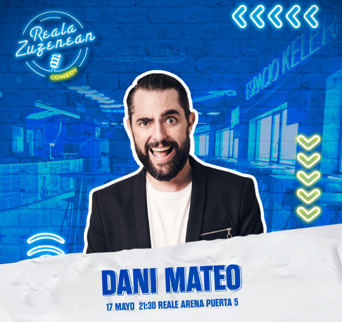 Te invitamos a un monólogo de Dani Mateo y una cena para dos en L’Vecchia