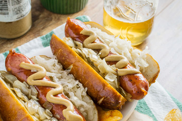 Hot dog alemán