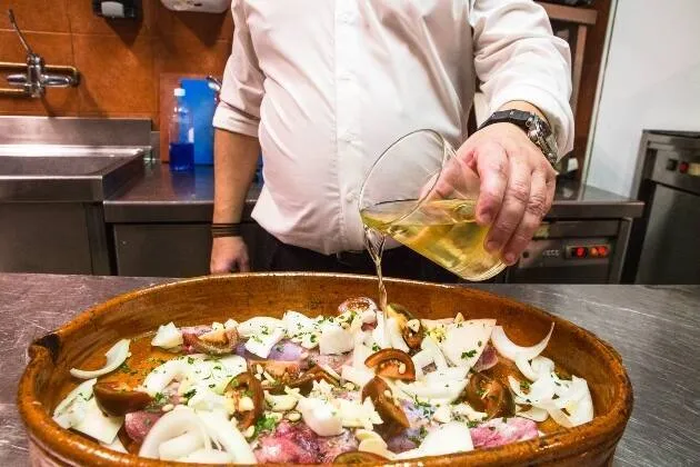 Paletilla de cabrito al horno de Casa Rafa