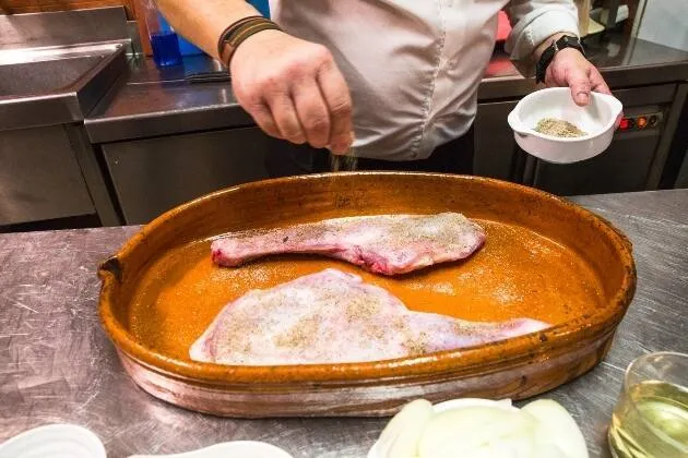 Paletilla de cabrito al horno de Casa Rafa