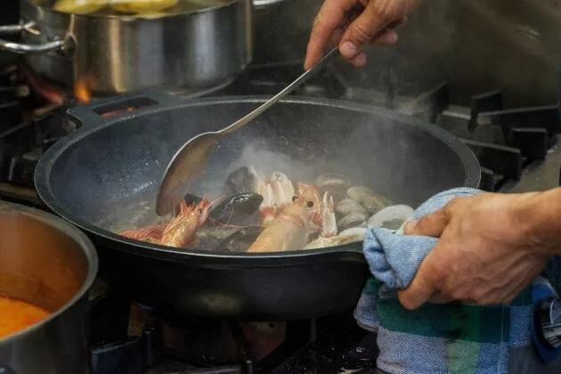 Paella de mariscos