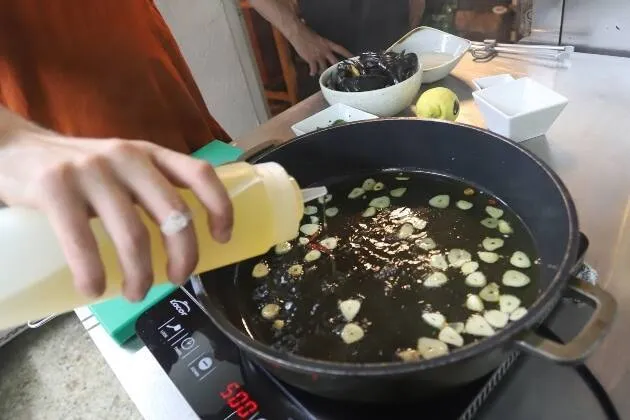 Mejillones al estilo Sivana