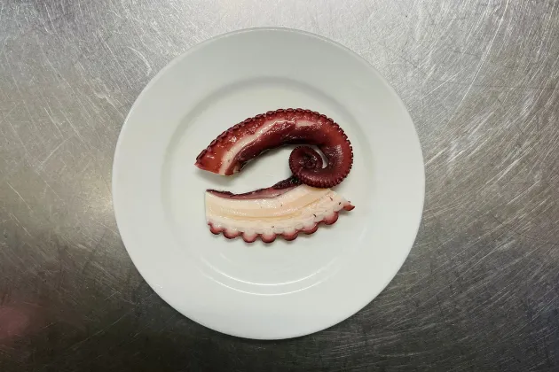 Pulpo a la parrilla de Patxikuenea 