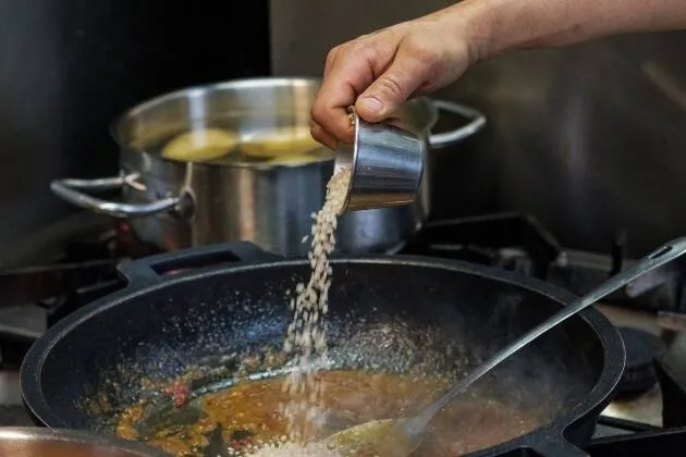 Paella de mariscos