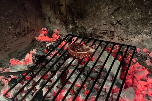 Pulpo a la parrilla de Patxikuenea 