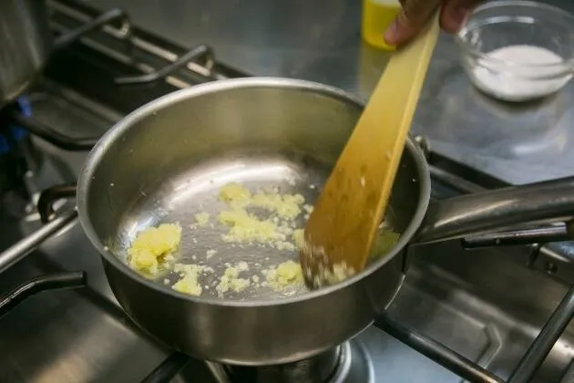 Arroz cremoso de boletus con jamón de pato