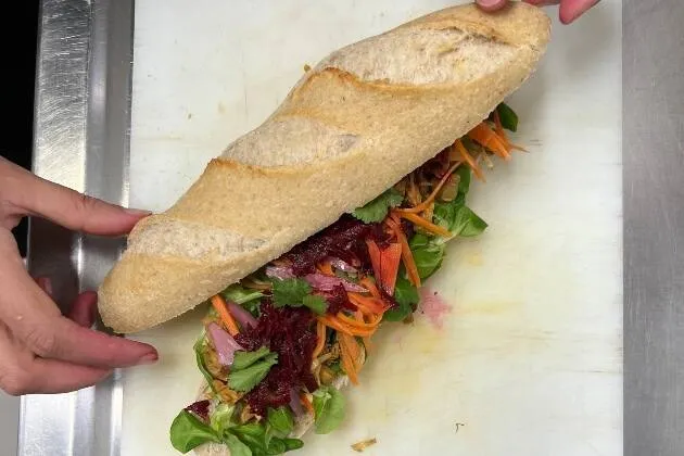 Bahn Mi de Jackfruit 