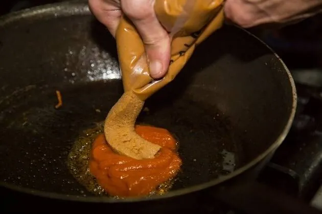 Arroz de gamba roja