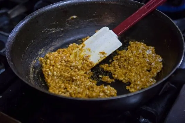 Arroz de gamba roja