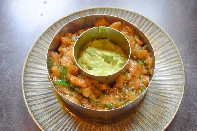 Tartar de salmón noruego de Ajhito, Izakaya 'Jaénponesa'