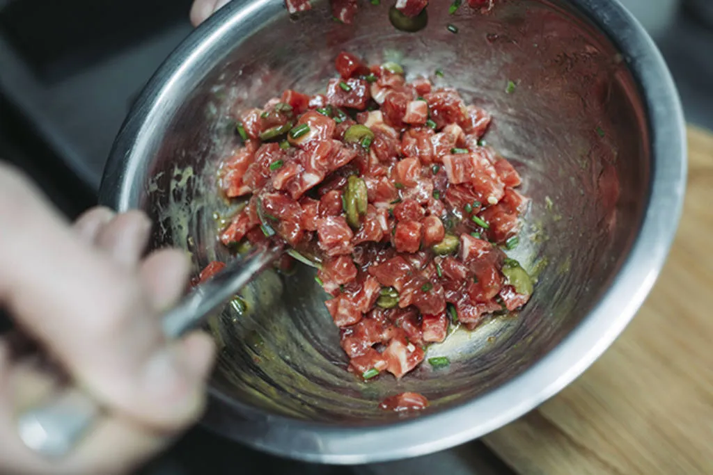 Steak tartar oriental