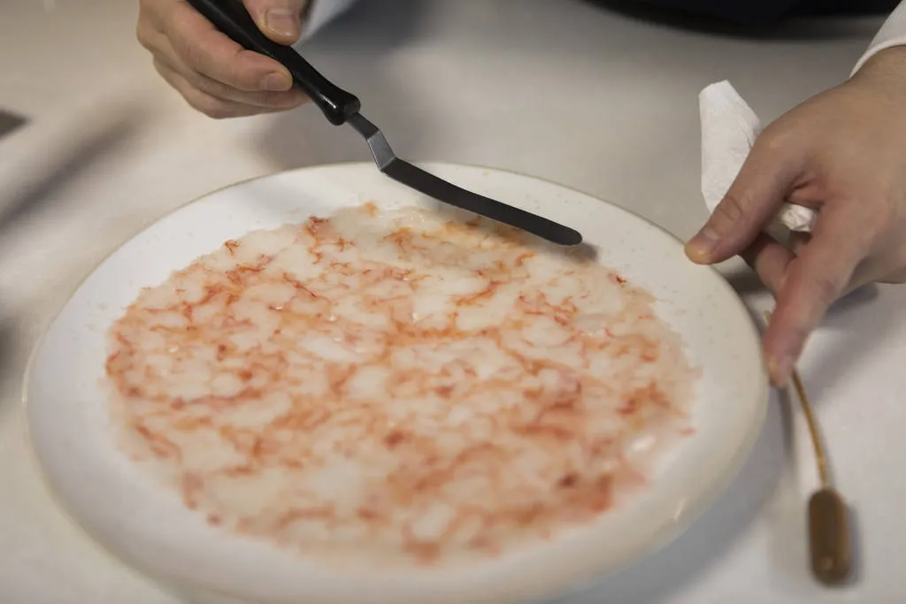 Carpaccio de gambas 