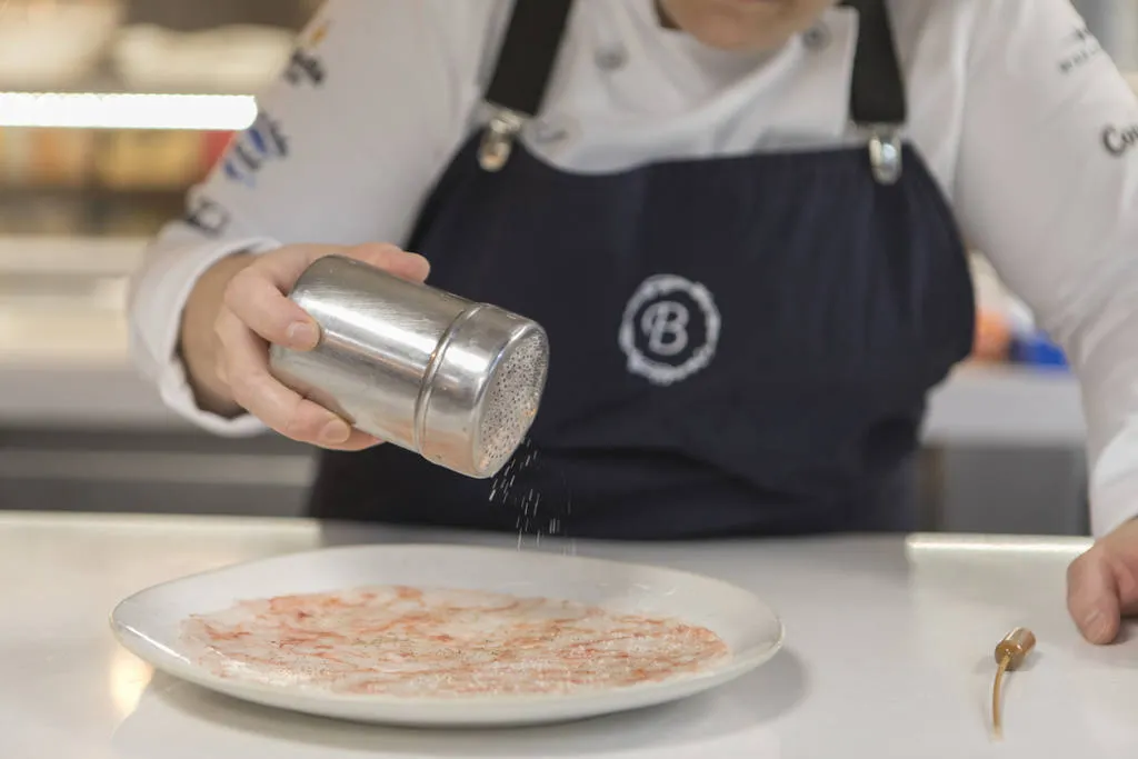 Carpaccio de gambas 