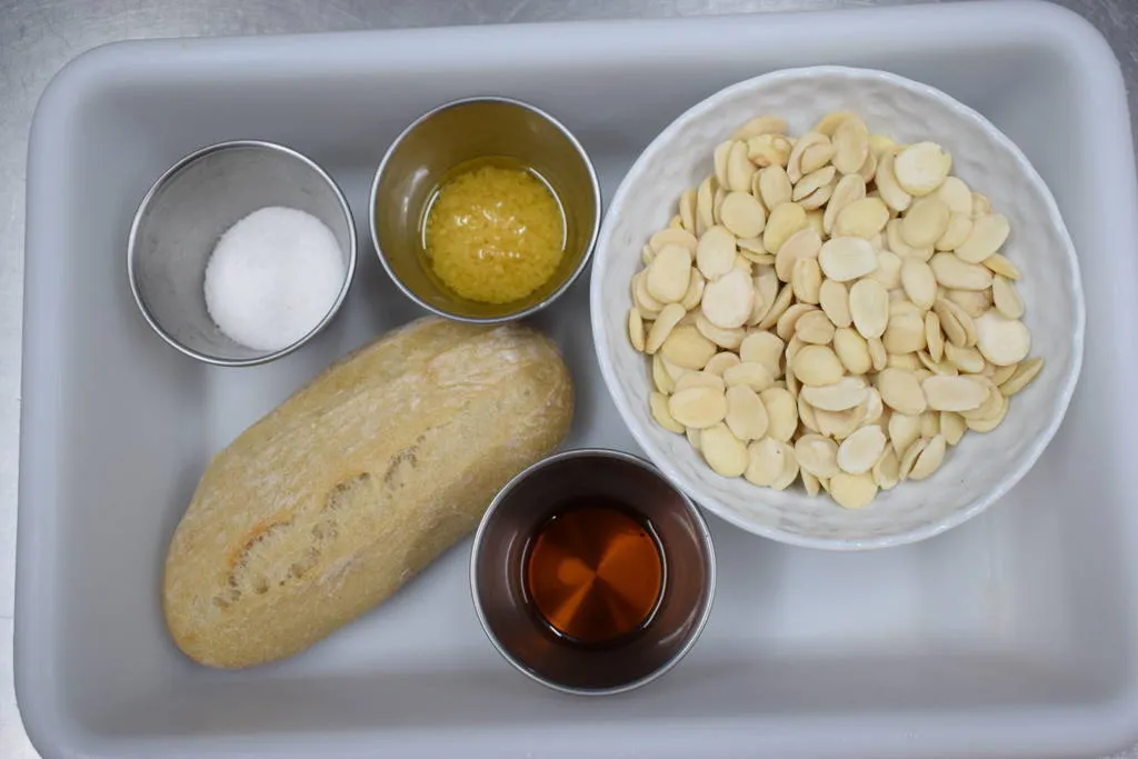 Caballa con ajoblanco de manzana