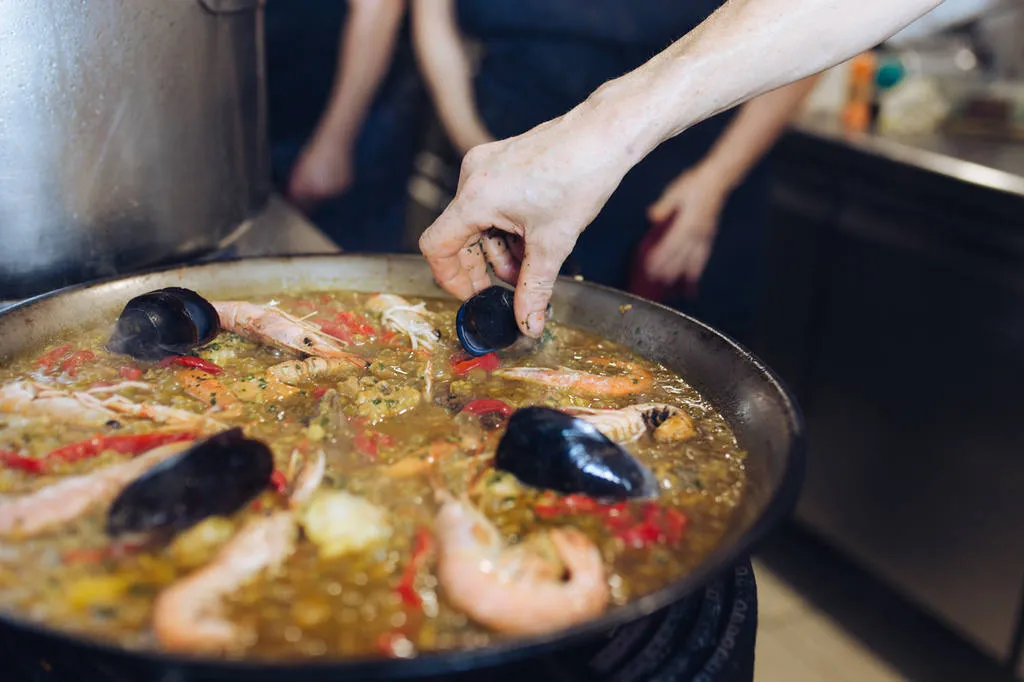 Paella mixta de Can Gavella