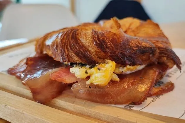 Croissant 'Candy Bacon' de Goxo Break