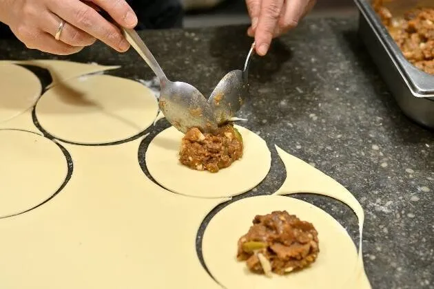 Empanadillas de carne de La Tavernícola