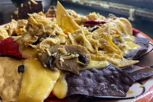 Nachos rotos de La Tacoteca