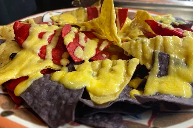 Nachos rotos de La Tacoteca