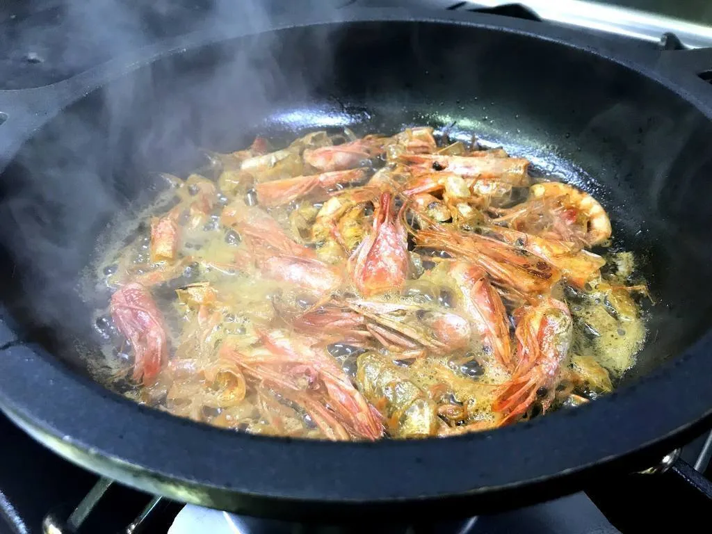  Gazpachuelo de pescado y gambas