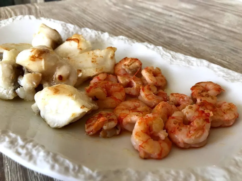  Gazpachuelo de pescado y gambas