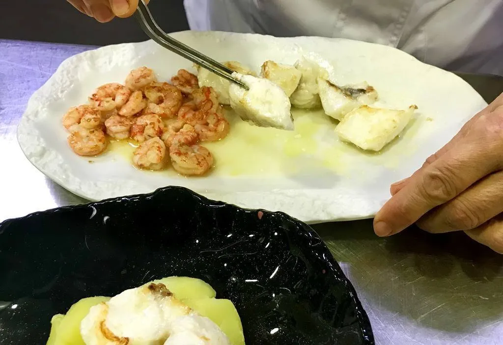  Gazpachuelo de pescado y gambas