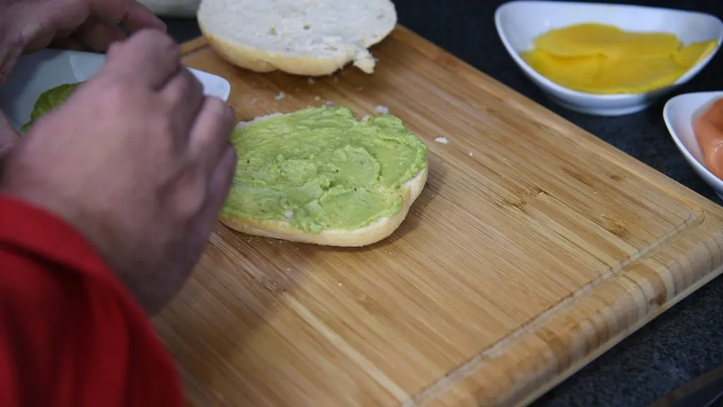 Receta bocadillos. Preparación