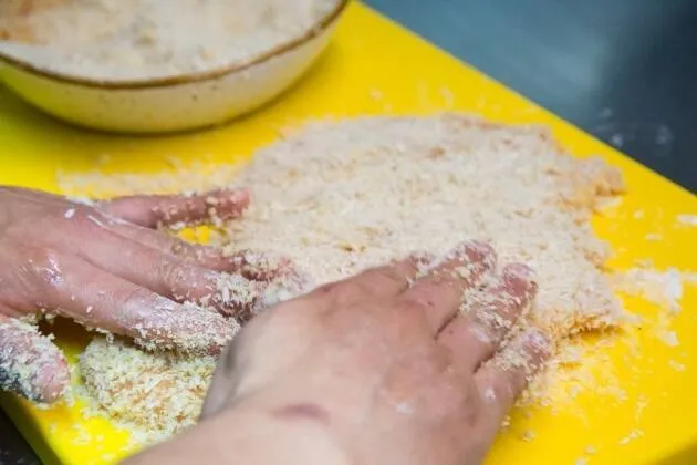 Escalope royal con trufa y huevo a baja temperatura