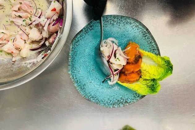 Ceviche peruano de Victoria10