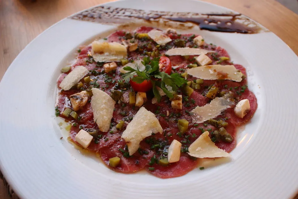 Carpaccio de ternera