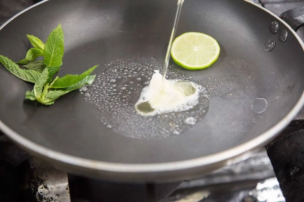 Dorada a la sal con cítricos