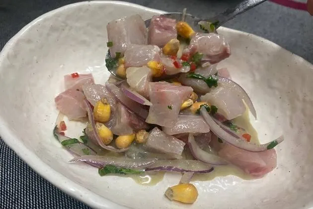 Ceviche al estilo Guatapé