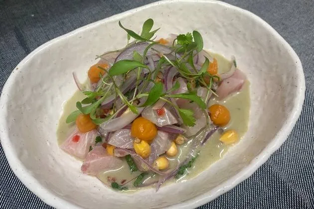 Ceviche al estilo Guatapé