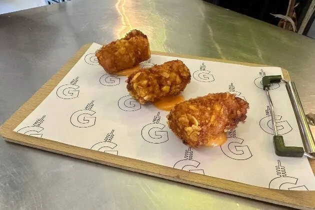 Croquetas de jamón ibérico de bellota de El Cuelgue 