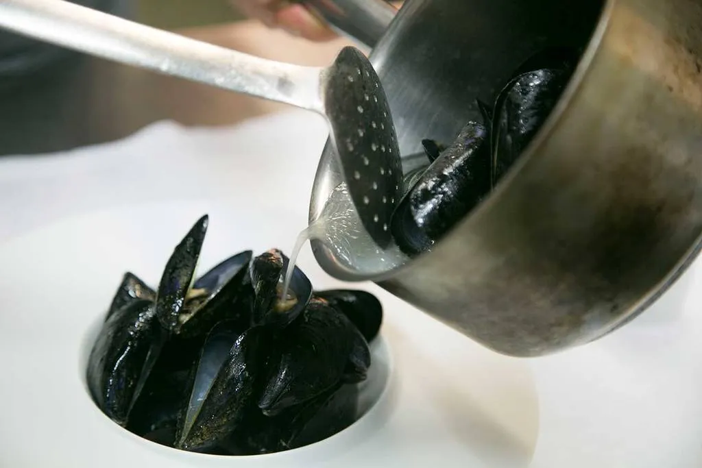 Receta mejillones a la brasa