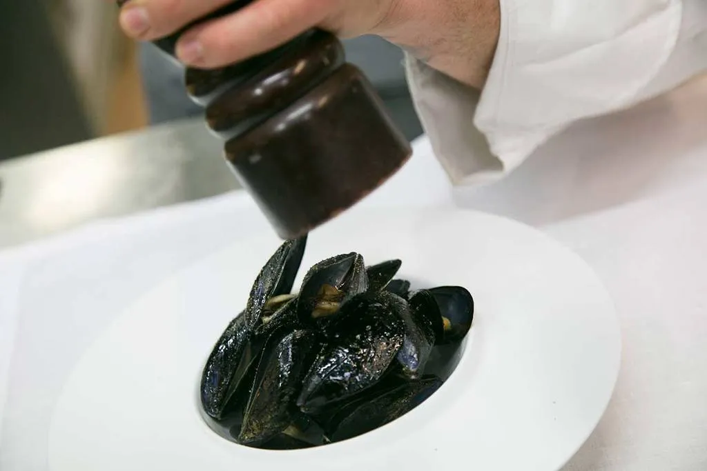 Receta mejillones a la brasa