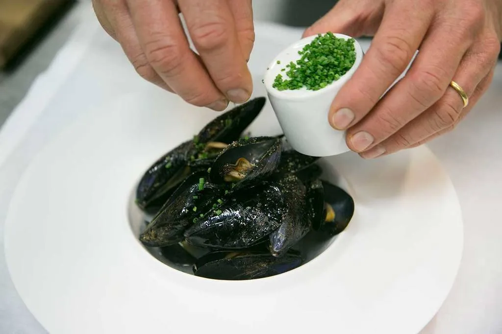 Receta mejillones a la brasa