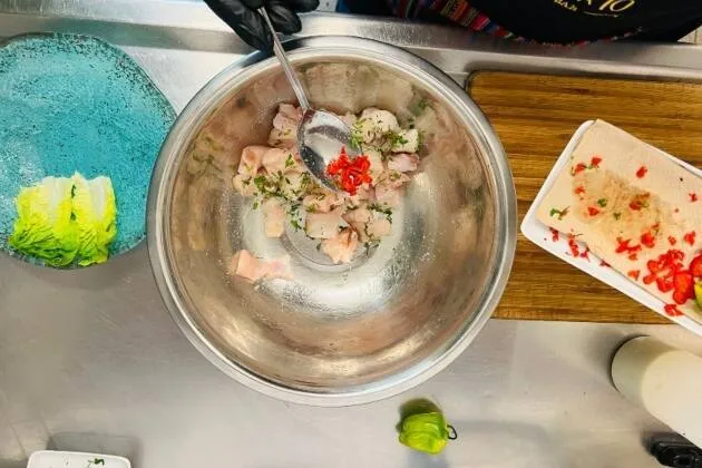 Ceviche peruano de Victoria10