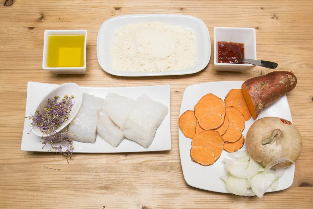 Receta de dados de bacalao