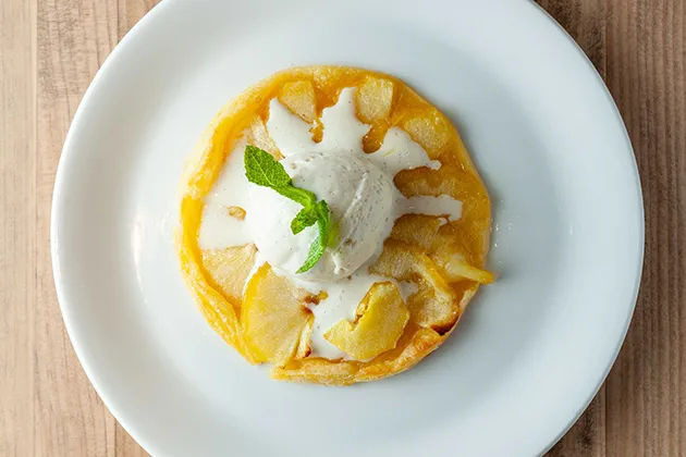 Tarta fina de manzana