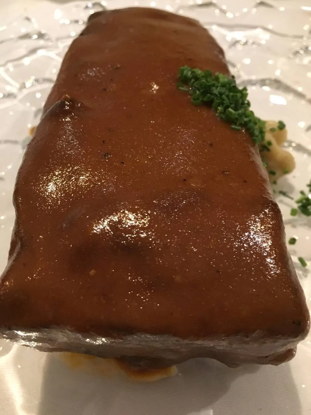 Costilla a la barbacoa