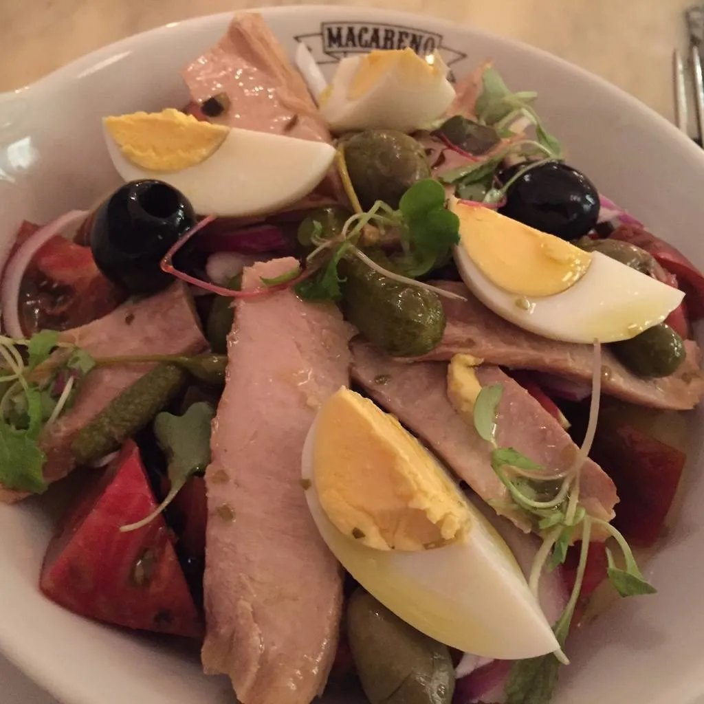 Casa Macareno. Ensalada de tomate