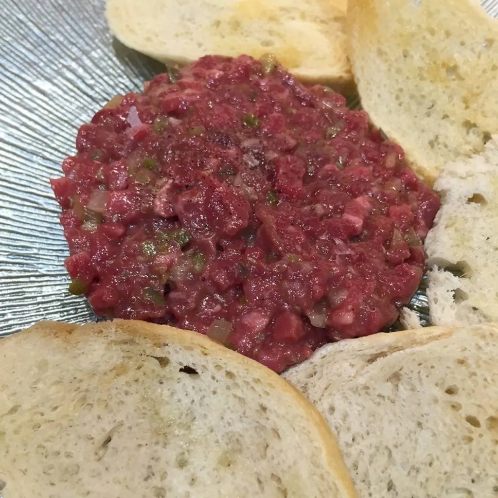 Steak tartar. El Txoko de Luis Salinero