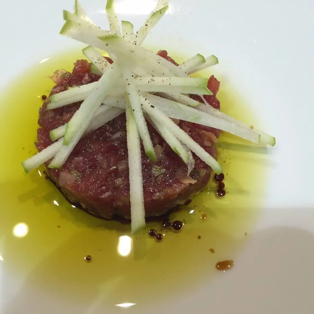 Tartar de atún rojo. El Txoko de Luis Salinero