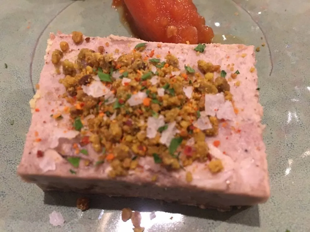 terrina de ternera y foie