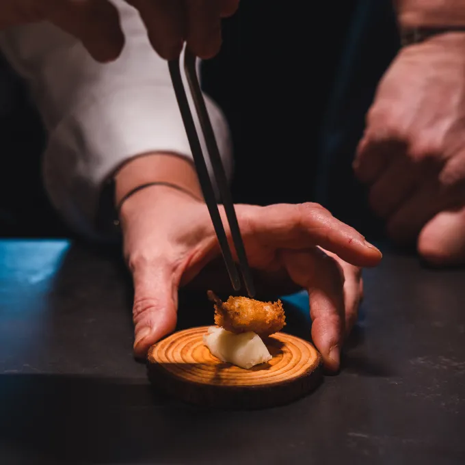 Aperitivo ‘trilogía de los ríos de la trucha de León’