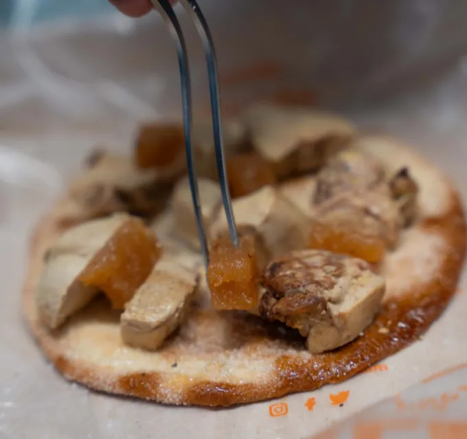 Receta de tarta de foie gras