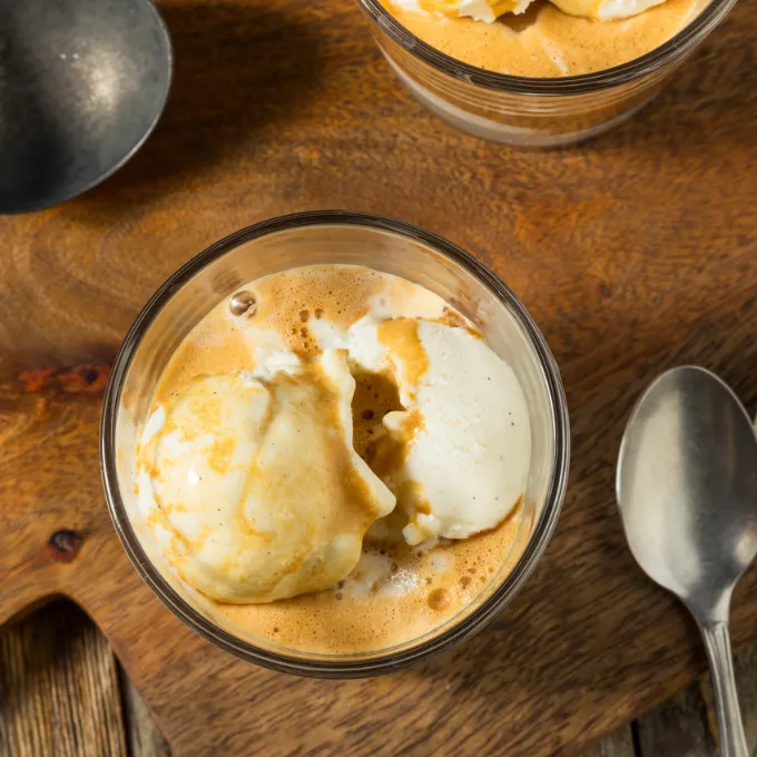 Receta de affogato