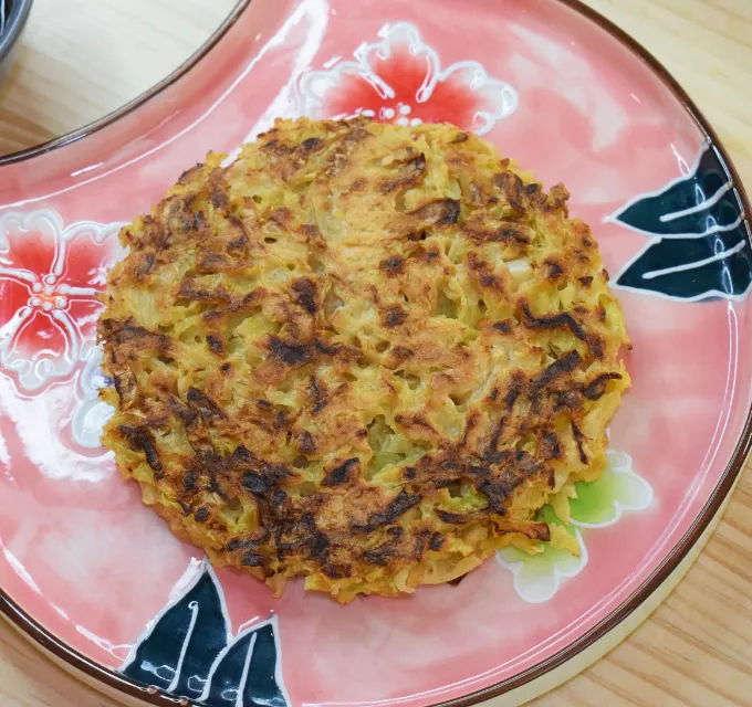 Okonomiyaki de lomo de Shiroi Tsuki