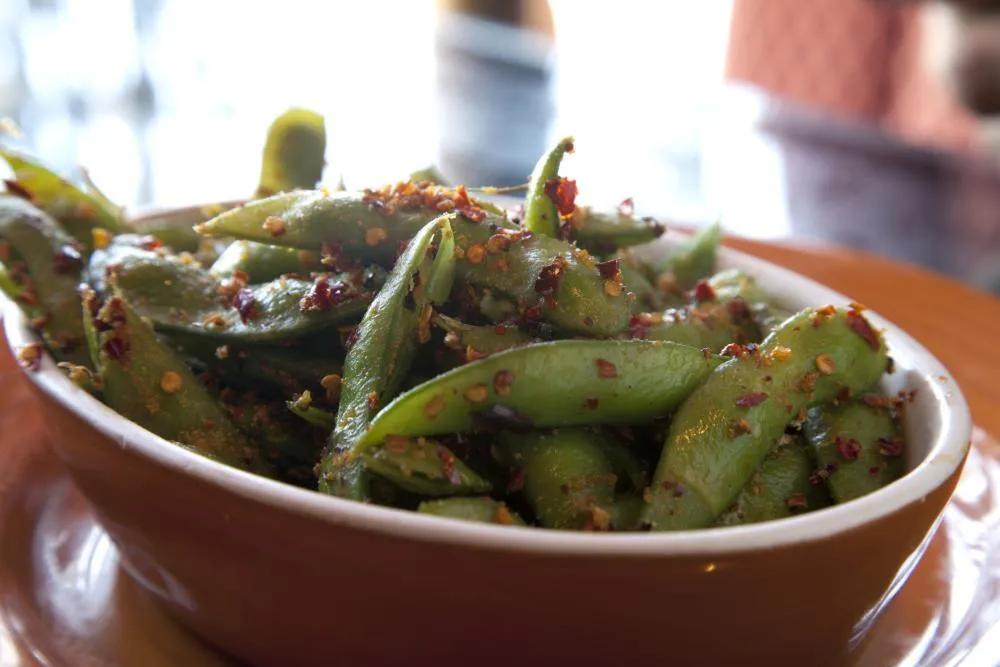 Edamame picante